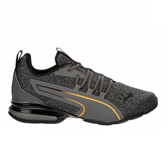 Puma Other - Puma AXELION SoftFoam+ Men's Grey/Gold Athletic Running Training Low Top Shoes
